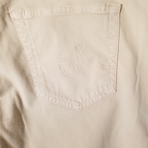 AG Everett Slim Straight Leg Jeans Tan - Picture 4 of 14